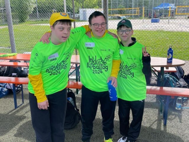 Inklusiver Fußballtag der Allianz in Stuttgart